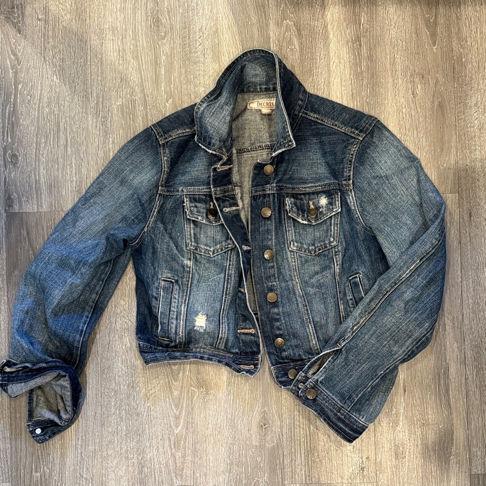 Decree Women's Blue Jean Jacket